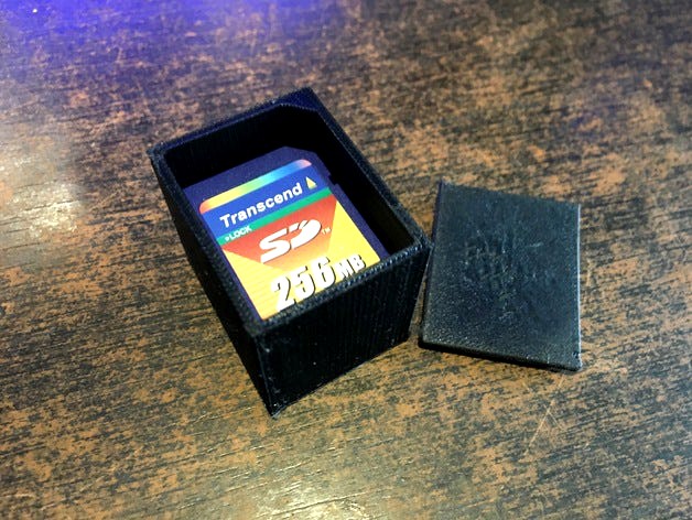Simple SD Card Case by KikiTay