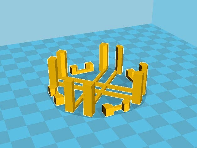 Stepper motor heatsink bracket by kel