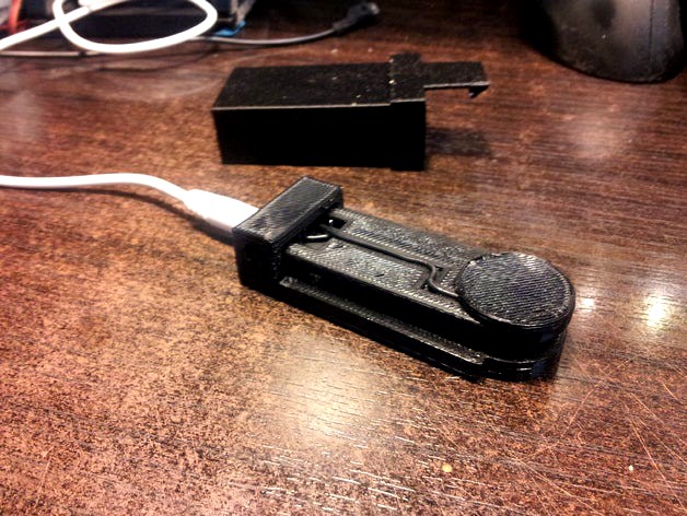 Portable Morse Code Straight Key by dimensionbx