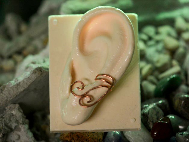 Human Ear Oogoo Mold by jasonwelsh