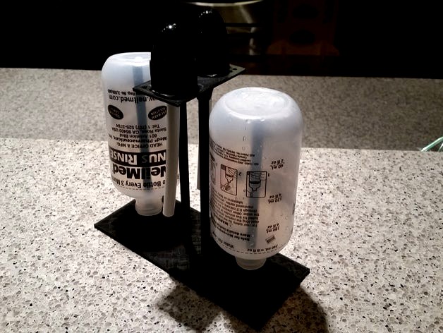 Sinus Rinse Dual Drying Rack by rocklob