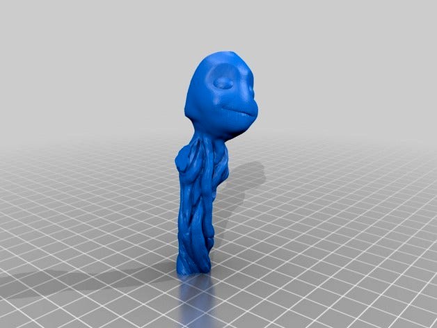 Dancing Groot by Doodle_Monkey with individual parts by runner409