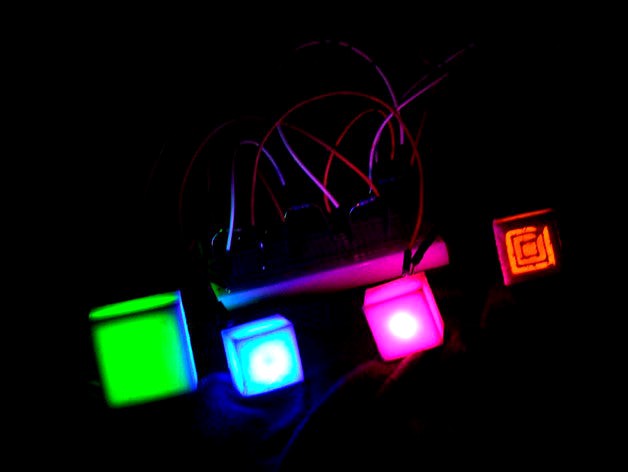 Light transmission and diffusion test by RyusLightworks