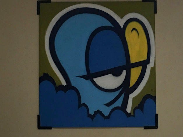 Board Wall Frame by asbestospiping