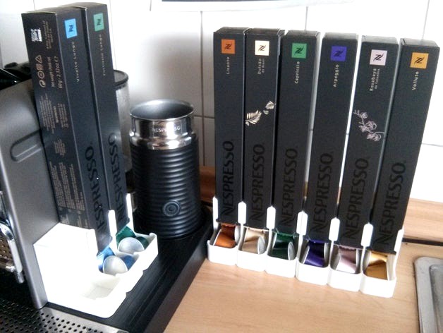 Nespresso capsule dispenser by simon2D