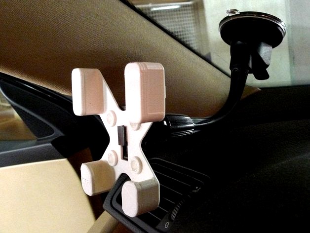 HTC Desire 500 car phone holder by mschiller
