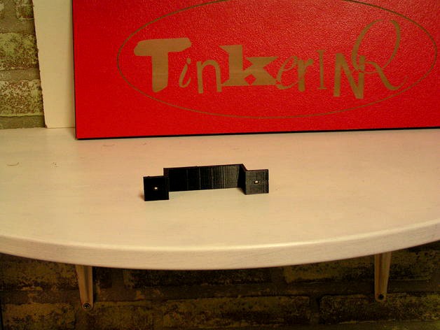 bracket for doodle3D box (MR3020 or WR703N) by JelleBoomstra