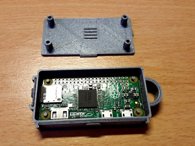 Raspberry Pi Zero Keychain case by Depeche-field
