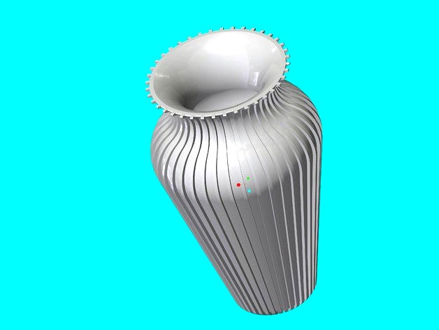 Slim Vase by O3D