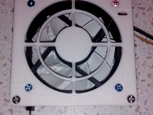 80mm Fan Cabinent Mount by ragingrivers