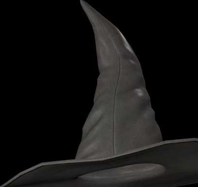 Witch Hat 3D Model