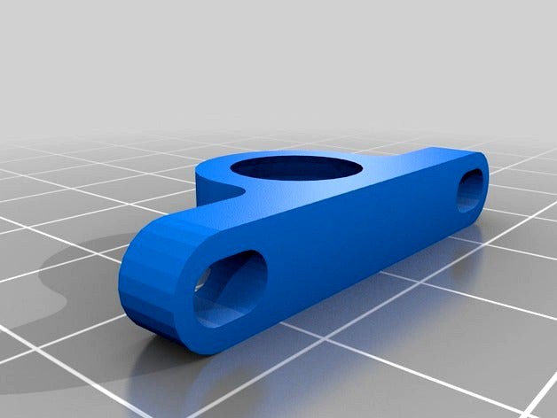 Surface mount, bearing, conduit bracket by ShuttleSpace