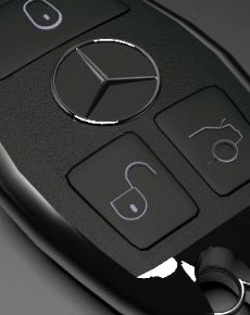 Mercedes-benz key 3D Model