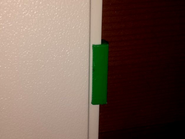 Parameterized Dog Door Holder Bracket (for Customizer) by giantallium