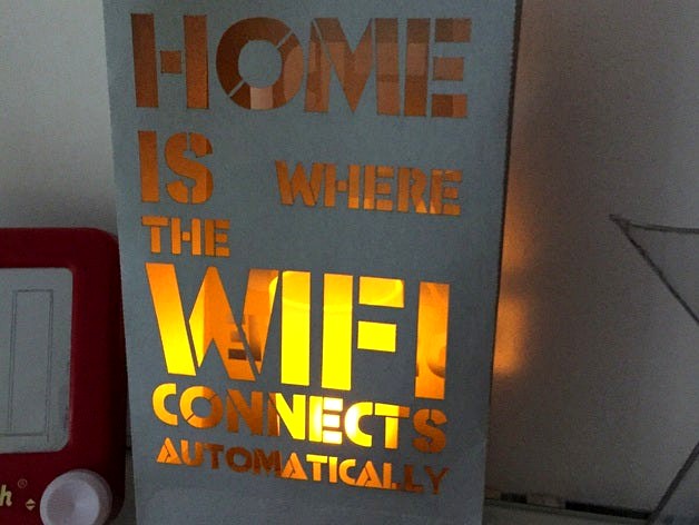 Geek candle paper bag by Floppykiller