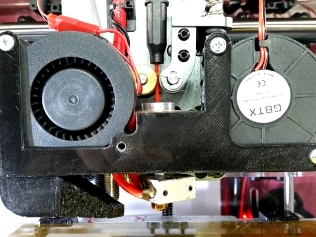 Turnigy Fabrikator All Metal Hotend mount with auto-level by cgcrute