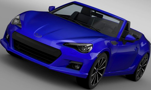 Subaru BRZ ZC6 Cabrio 2015 3D Model