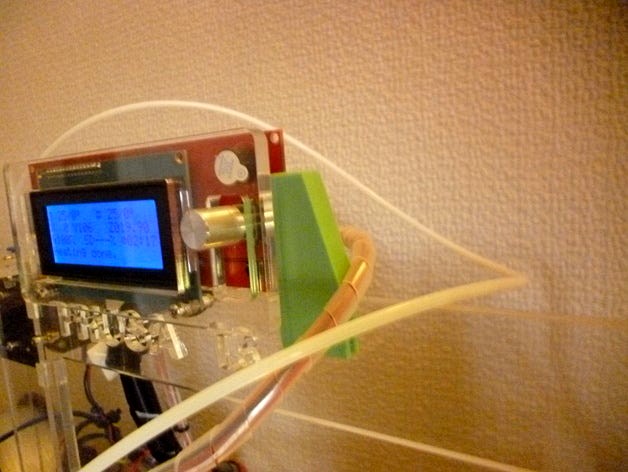 LCD support Prusa i3 by Cam45