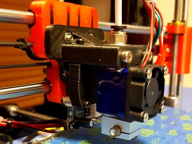 E3D-v6 with Aus3D IR Z Probe Carriage by ant0ny