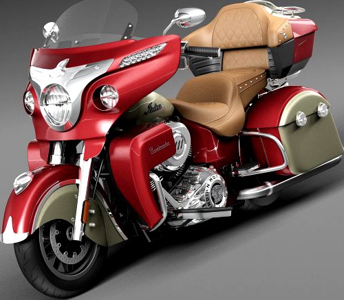 Indian Roadmaster 2015 3D Model