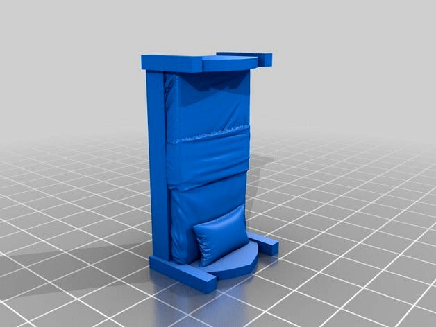 Bed made 28mm for Openforge by Talismancer