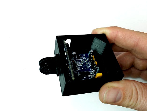 Movement sensor with PIR and Arduino in a GoPro mount compatible housing by ChatToBrian