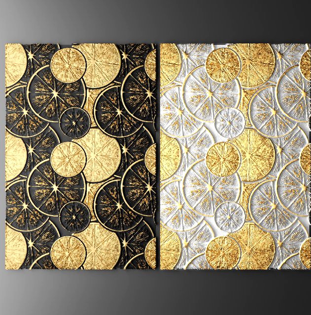 Orange panel 3D Model