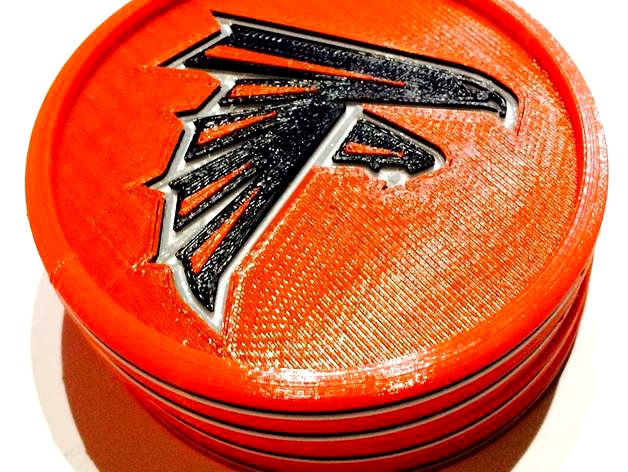 Atlanta Falcons Coaster Coaster by spondoro