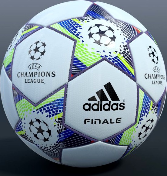 Soccer ball Adidas 3D Model