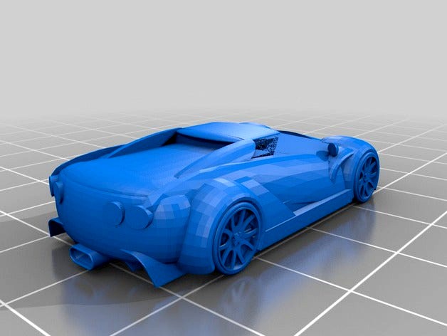 Bugatti veyron by botbuilder307