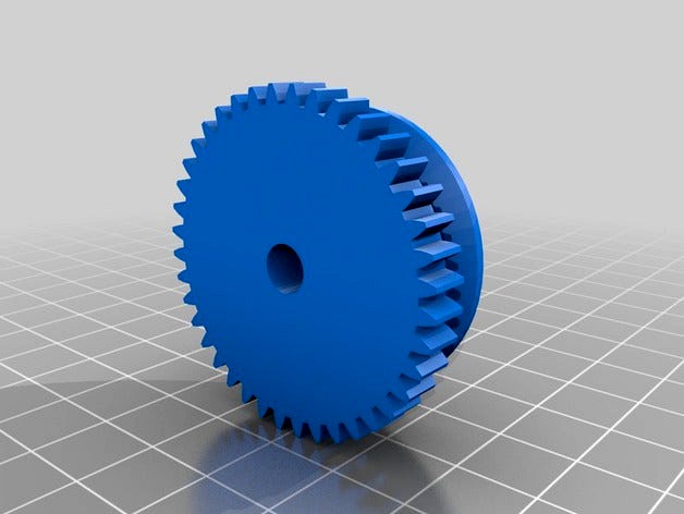 gear 40 + Pulley by Sbrunel