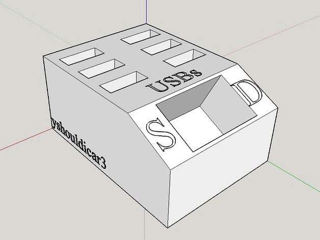 Modular Containers USB & SD Holder by yshouldicar3