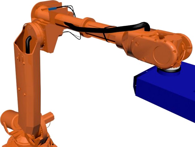 Robotic Arm Manipulator with Magnet ABB Robot 3D Model