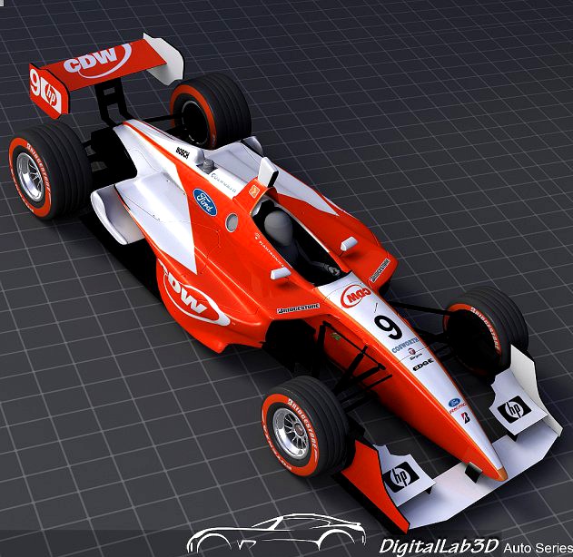 2006 Champ Car CDW-RuSport Team 3D Model
