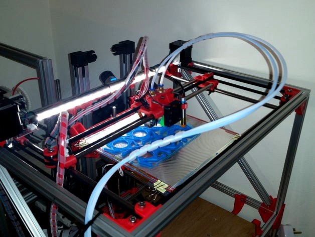 CoreXY 3d Printer based on FuseBox by alessandroL