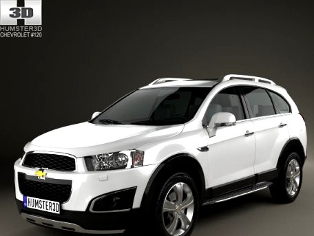 Chevrolet Captiva LTZ 2013 3D Model