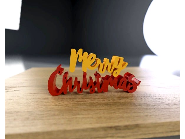 Christmas Lettering Blocks by tone001