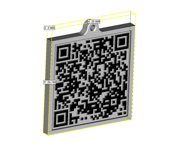 3d printable QR code by mk3947