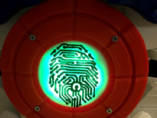 Mount for Adafruit Trinket.  by monnerby