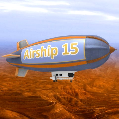 Airship 3D Model