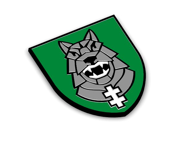 Iron wolf insignia by 3dpoplauki