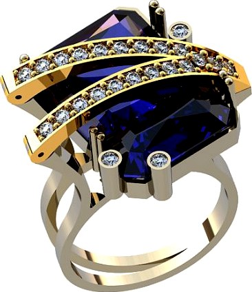 Ring 3702 3D Model