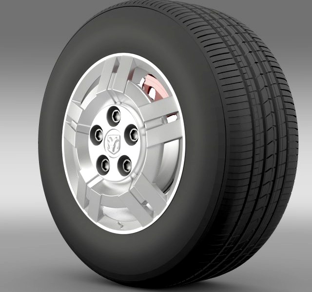 Ram Promaster wheel 3D Model