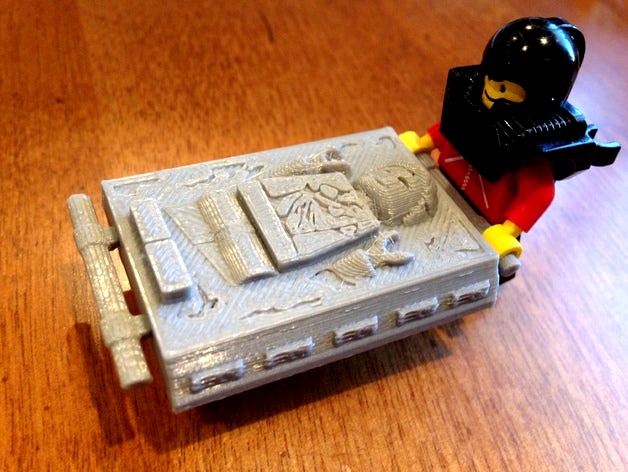 Carbonite Han Solo by bobpony