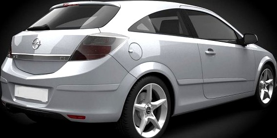 Opel Astra III 3D Model