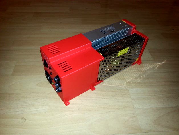 Dual PSU brackets and wiring cover by ian_in_the_midlands