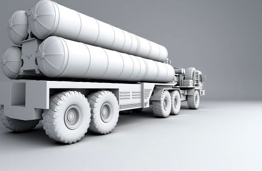 C500 PVO NUCLEAR WEAPONS RUSSIAN ARMY 3D Model