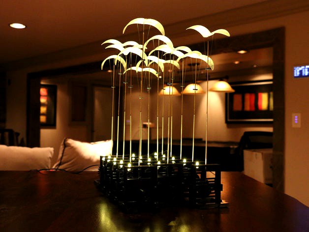 Machine with 14 Scraps of PLA by jpod