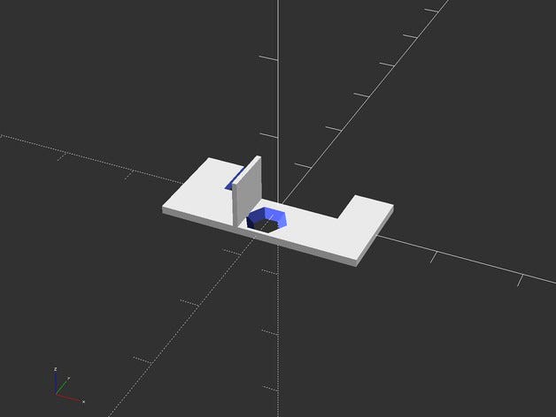 Parametized Opticoupler break carriage bracket by thevisad