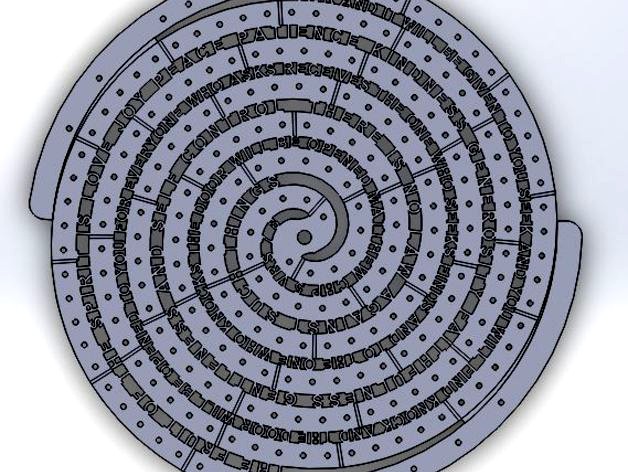 Spiral Cribbage Board by rar6nm
